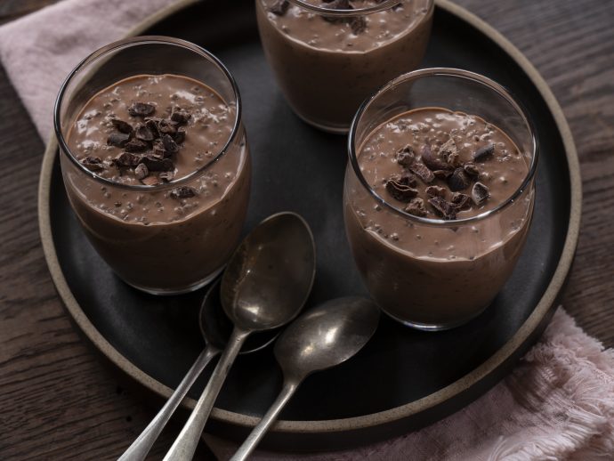 Chocolate PB & Banana Pudding